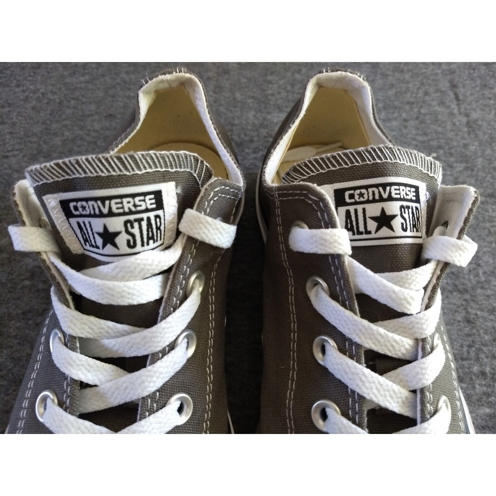 Converse Chuck Taylor All Star Sneakers Low Top Drk Gray Lace Up Unisex M-8/W-10 - Picture 4 of 16